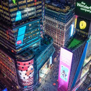 Time Square iPhone wallpaper