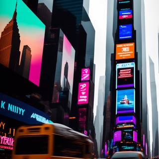 Time Square iPhone wallpaper