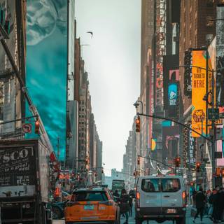 Time Square iPhone wallpaper