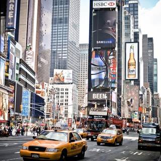 Time Square iPhone wallpaper