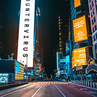 Time Square iPhone wallpaper