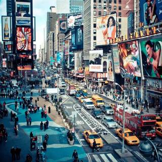 Time Square iPhone wallpaper