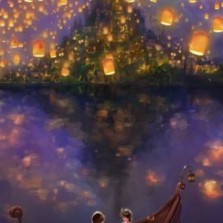 Rapunzel phone wallpaper