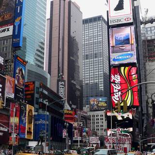 Time Square iPhone wallpaper