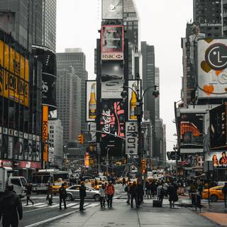 Time Square iPhone wallpaper
