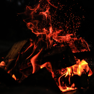 Campfire iPhone X wallpaper