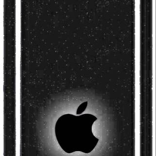 iPhone XR outline wallpaper