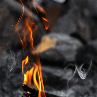 Campfire iPhone X wallpaper