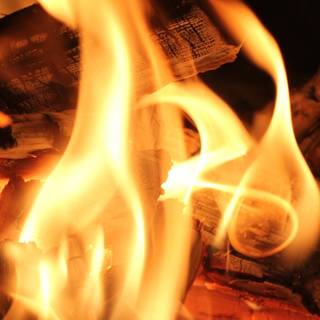 Campfire iPhone X wallpaper