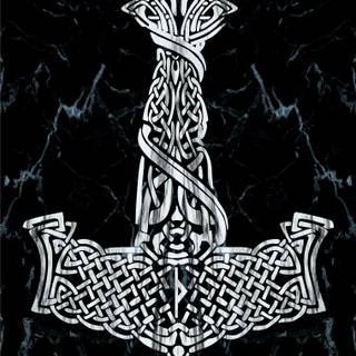 Mjolnir iPhone wallpaper