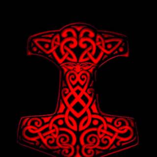 Mjolnir iPhone wallpaper