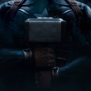 Mjolnir iPhone wallpaper