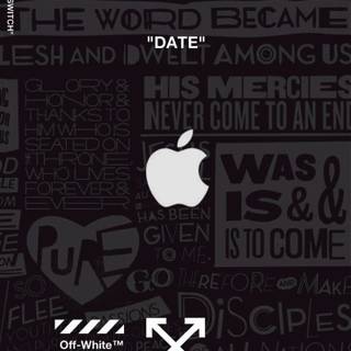 Off White iPhone 8 wallpaper