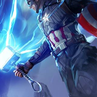 Mjolnir iPhone wallpaper