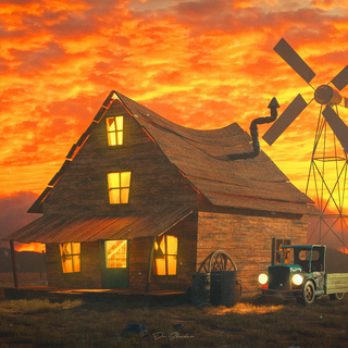 Courage The Cowardly Dog house wallpaper