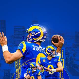 LA Rams iPhone wallpaper