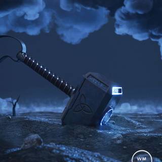 Mjolnir iPhone wallpaper