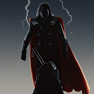 Mjolnir iPhone wallpaper