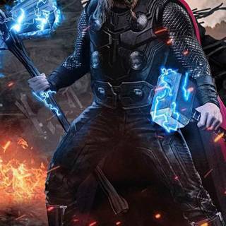 Mjolnir iPhone wallpaper