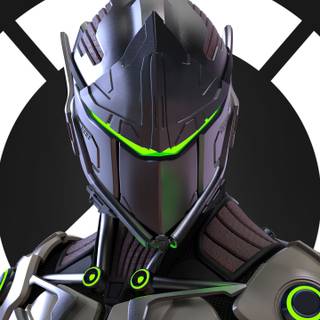 Overwatch Genji phone wallpaper