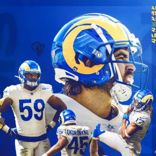 LA Rams iPhone wallpaper