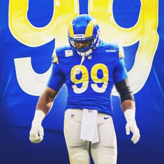 LA Rams iPhone wallpaper