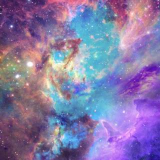 iPhone nebula wallpaper