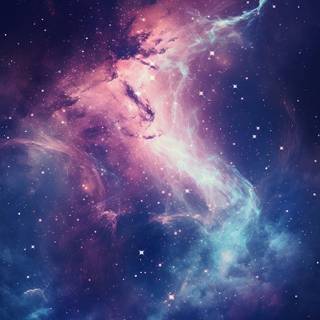 iPhone nebula wallpaper