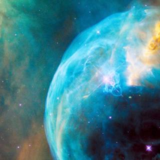 iPhone nebula wallpaper