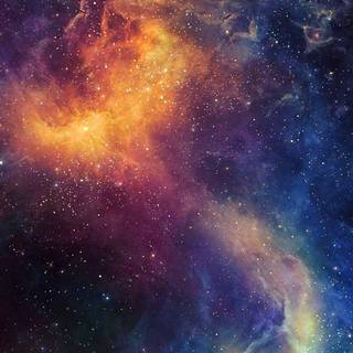 iPhone nebula wallpaper