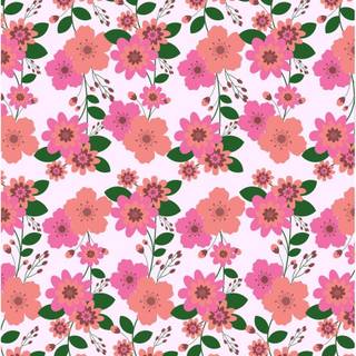 iPhone pink flower wallpaper
