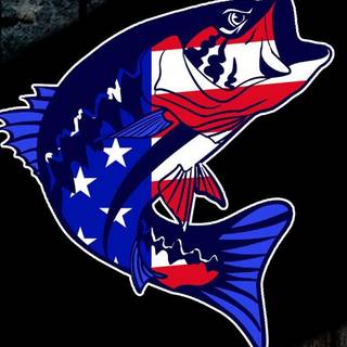 iPhone bass fishing wallpaper