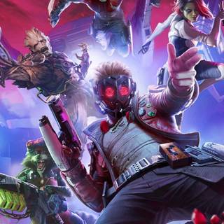 4k Guardians of The Galaxy iPhone wallpaper