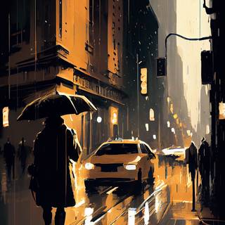 Rain aesthetic iPhone wallpaper