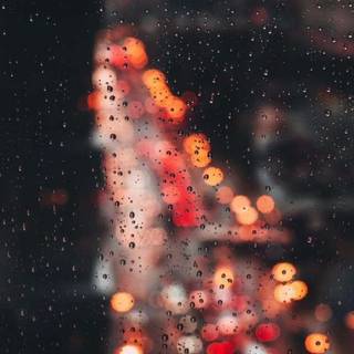 Rain aesthetic iPhone wallpaper