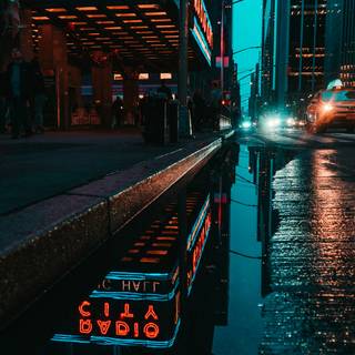 Rain aesthetic iPhone wallpaper