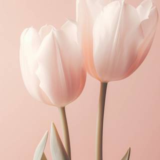 Tulips aesthetic iPhone wallpaper