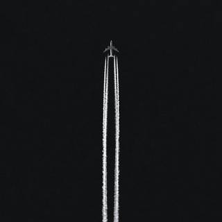 Black airplane iPhone wallpaper