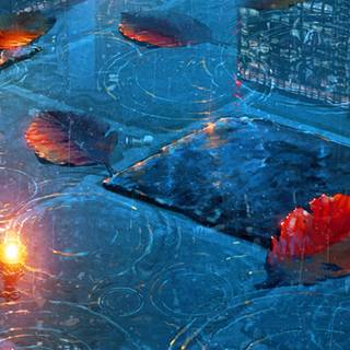 Rain aesthetic iPhone wallpaper