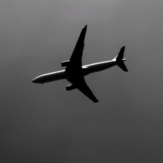 Black airplane iPhone wallpaper