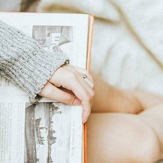 iPhone 12 book wallpaper