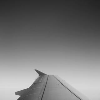 Black airplane iPhone wallpaper