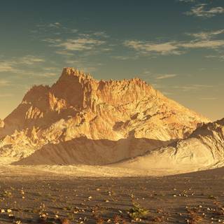 Desert mountains wallpaper