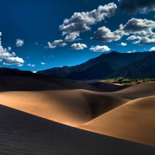 Desert mountains wallpaper