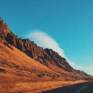 Desert mountains wallpaper