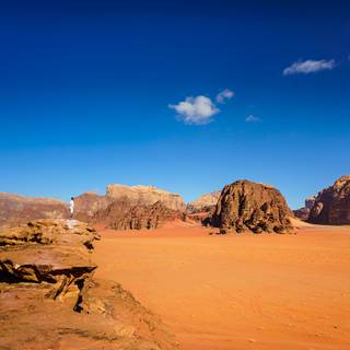 Desert mountains wallpaper