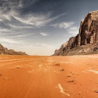 Desert mountains wallpaper