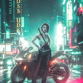 Cyberpunk 2077 iPhone 4k wallpaper