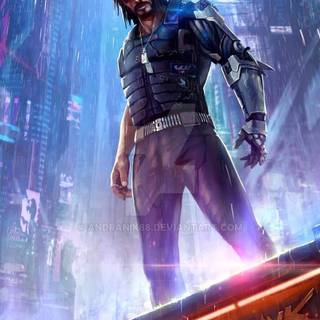 Cyberpunk 2077 iPhone 4k wallpaper