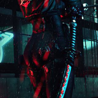 Cyberpunk 2077 iPhone 4k wallpaper